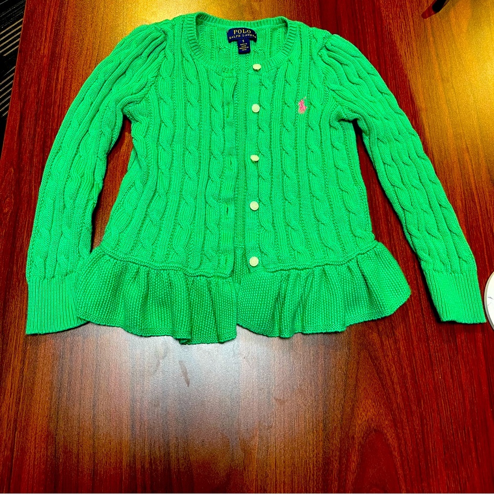 Ralph Lauren Girls Sweater Size 5